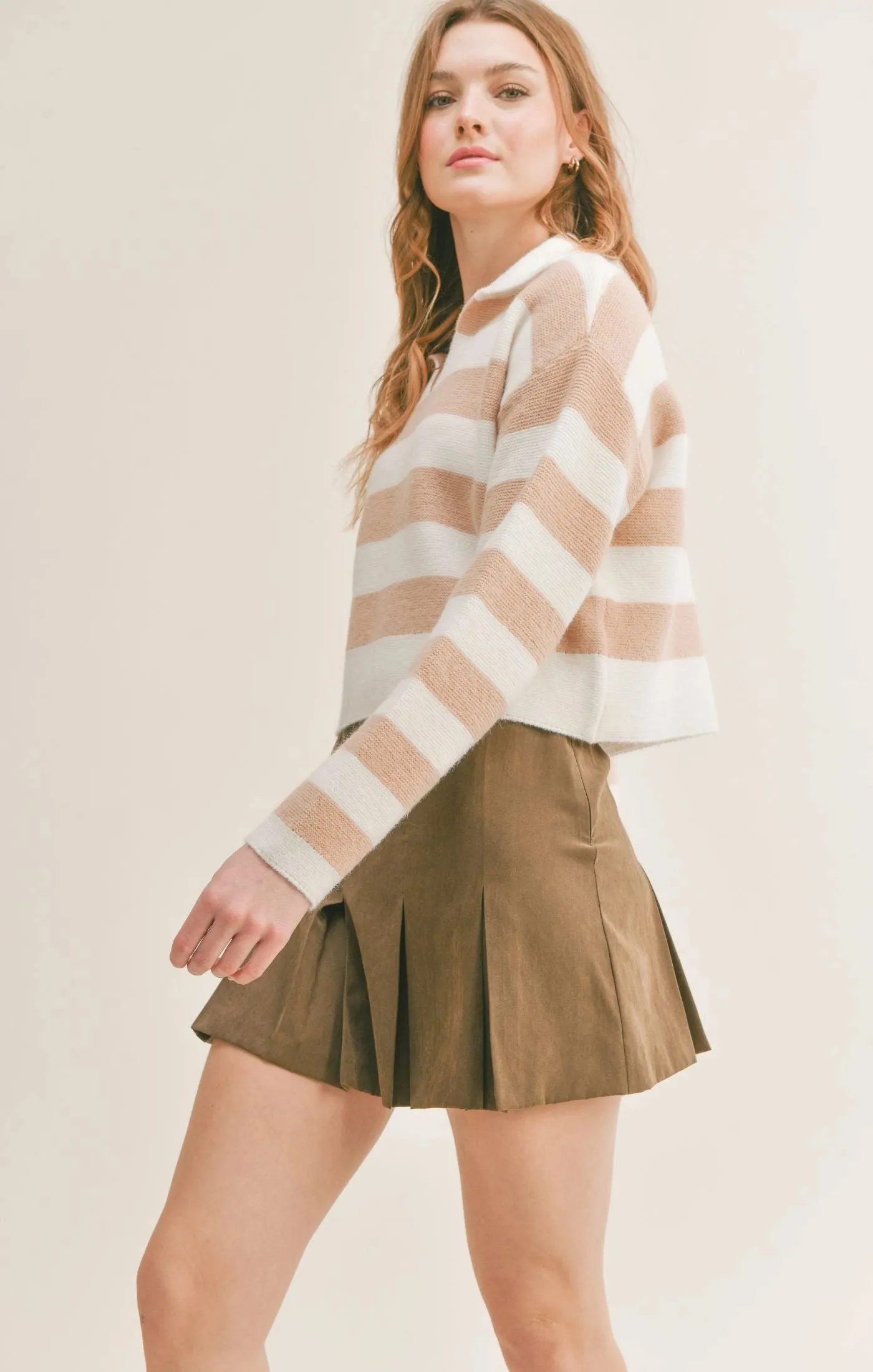 Sadie & Sage Lorelei Striped Sweater