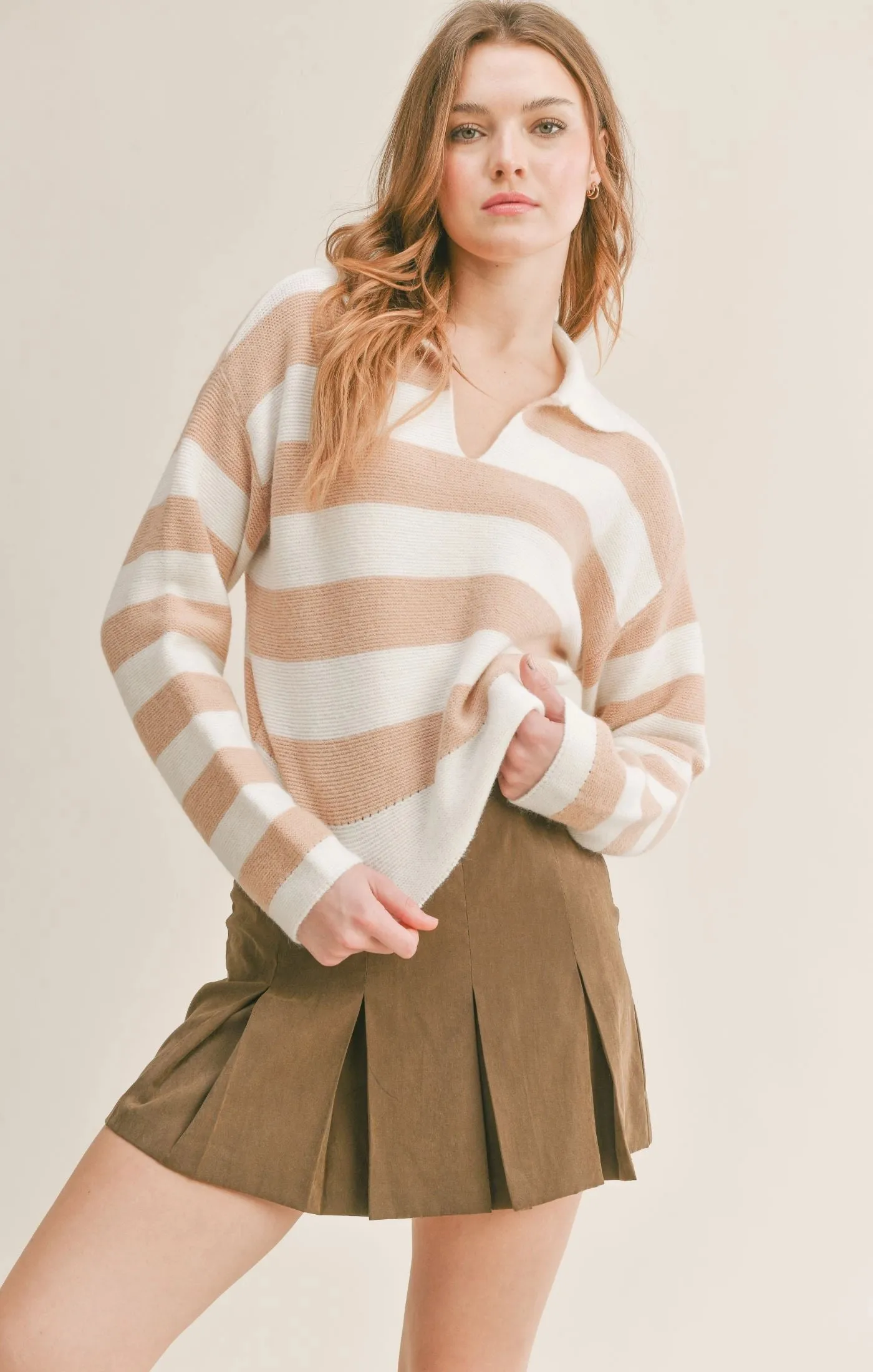 Sadie & Sage Lorelei Striped Sweater