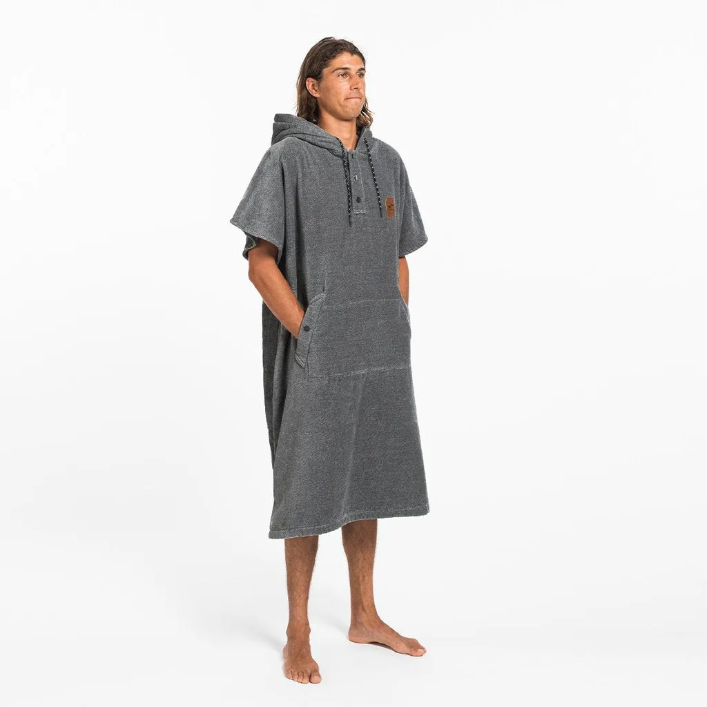 Slowtide The Digs LG/XL Poncho-Heather Grey