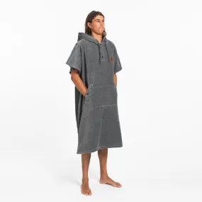 Slowtide The Digs LG/XL Poncho-Heather Grey