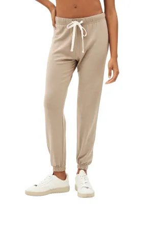 Sonja Fleece Sweatpant Dark Khaki