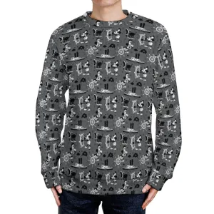 Steamboat Mickey Unisex Crewneck Sweater