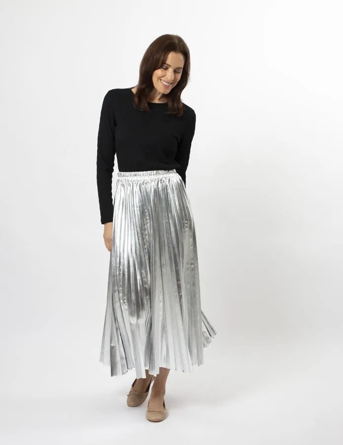 Stella   Gemma Casete Skirt Silver