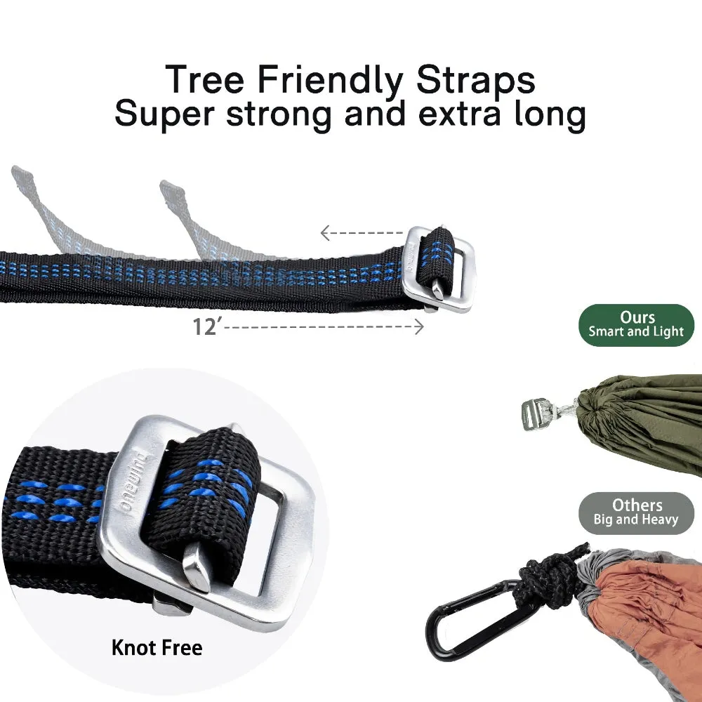 Tempest 12' Zipper Camping Hammock