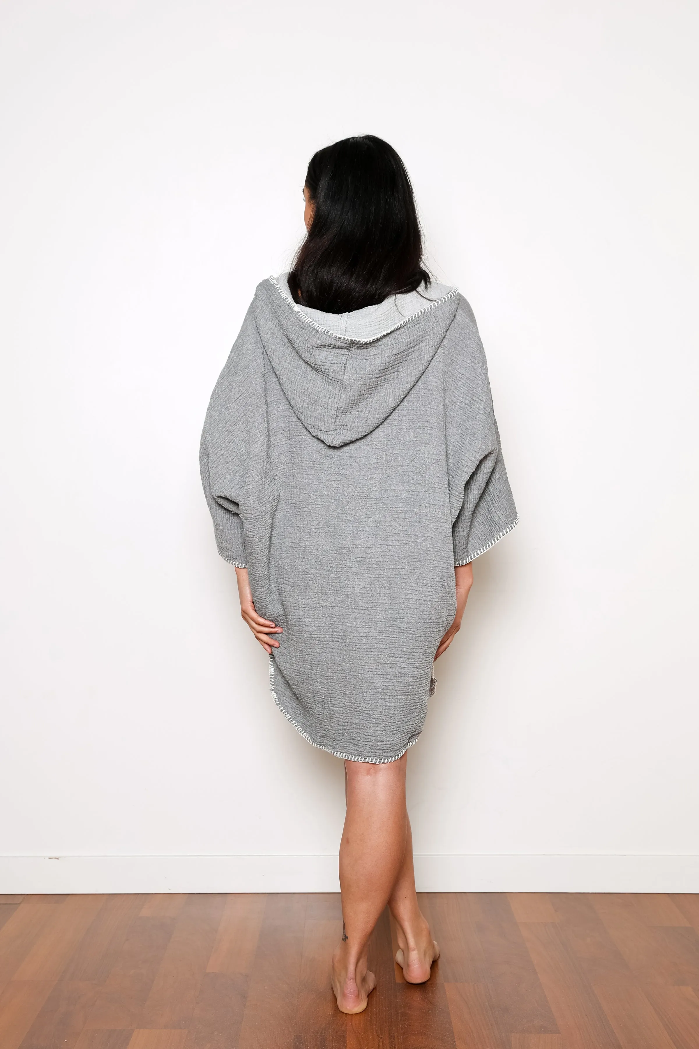 THE COCOON | Women's Muslin Surf Poncho