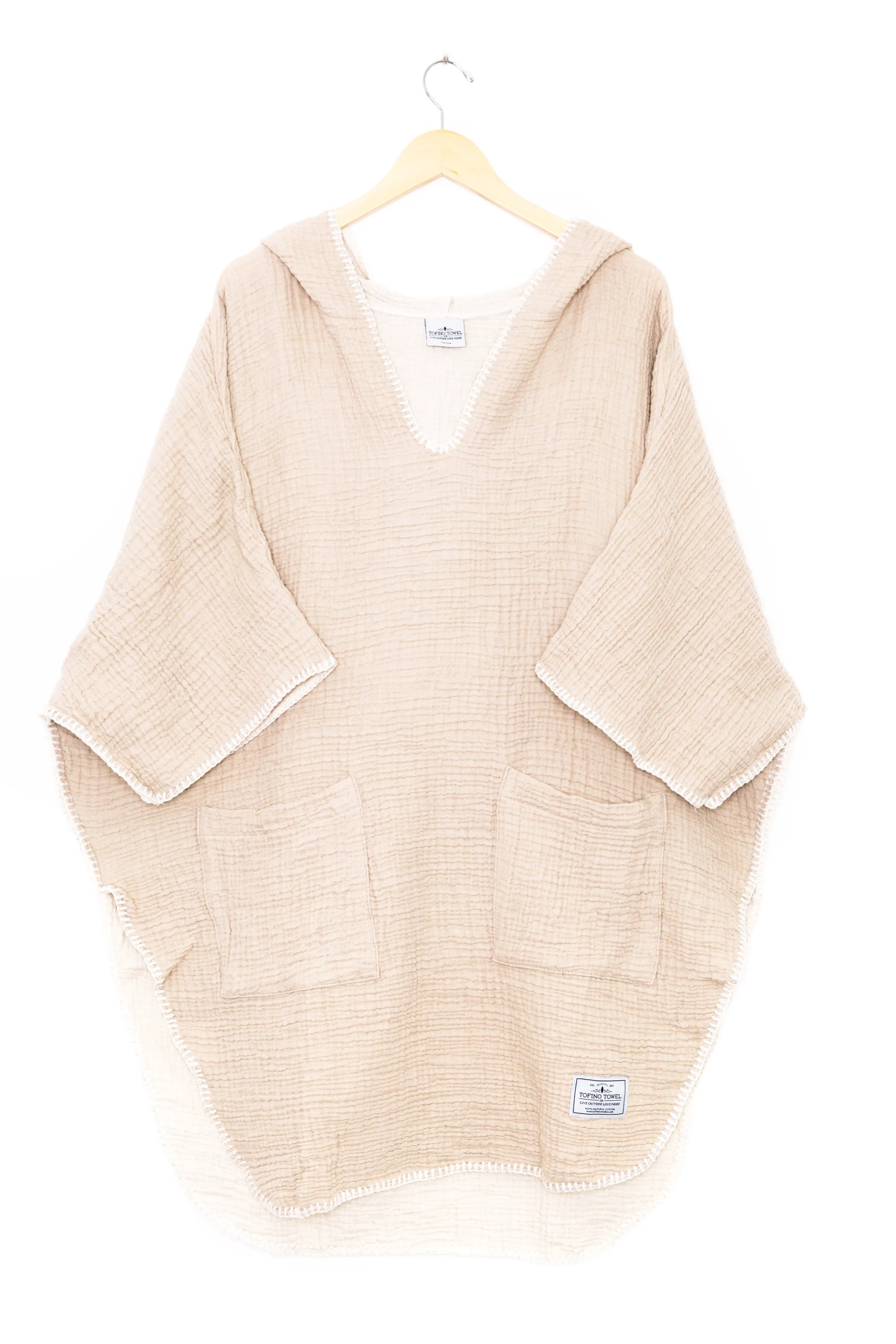 THE COCOON | Women's Muslin Surf Poncho