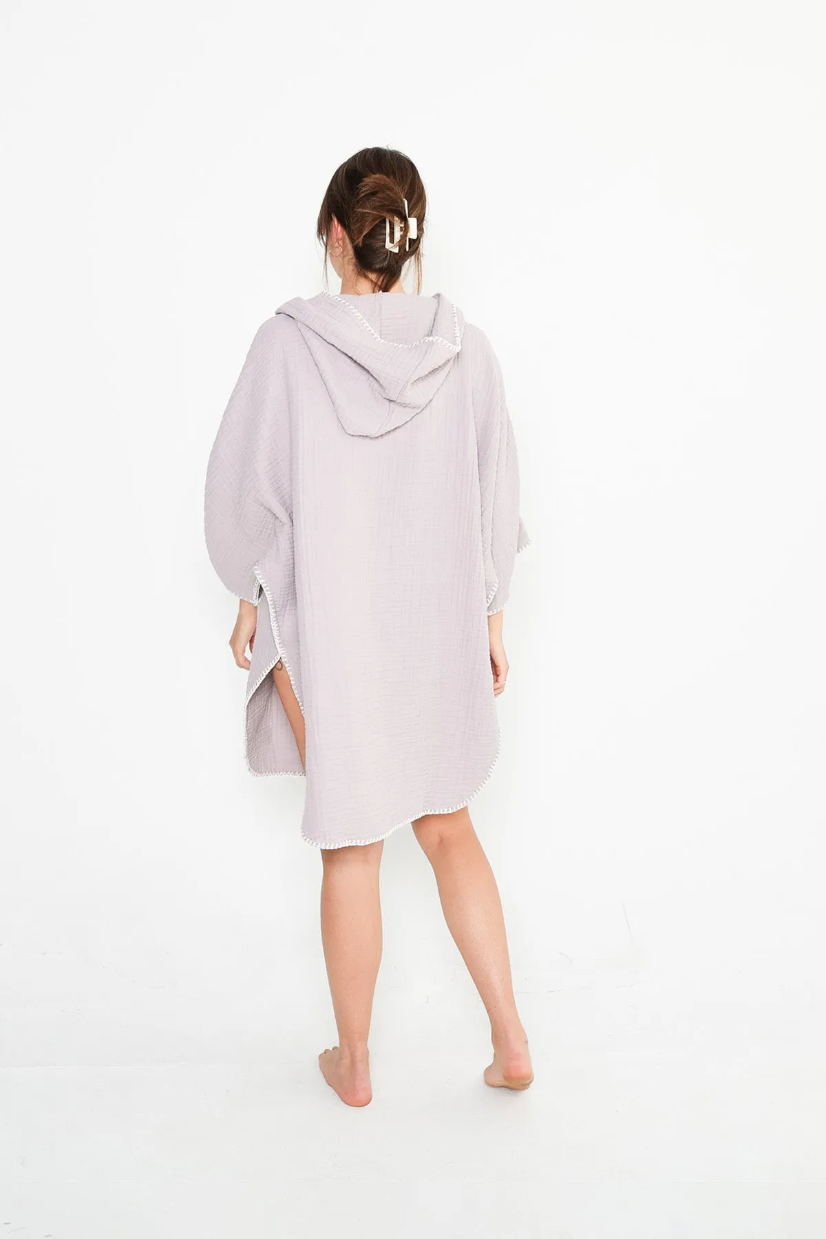 THE COCOON | Women's Muslin Surf Poncho