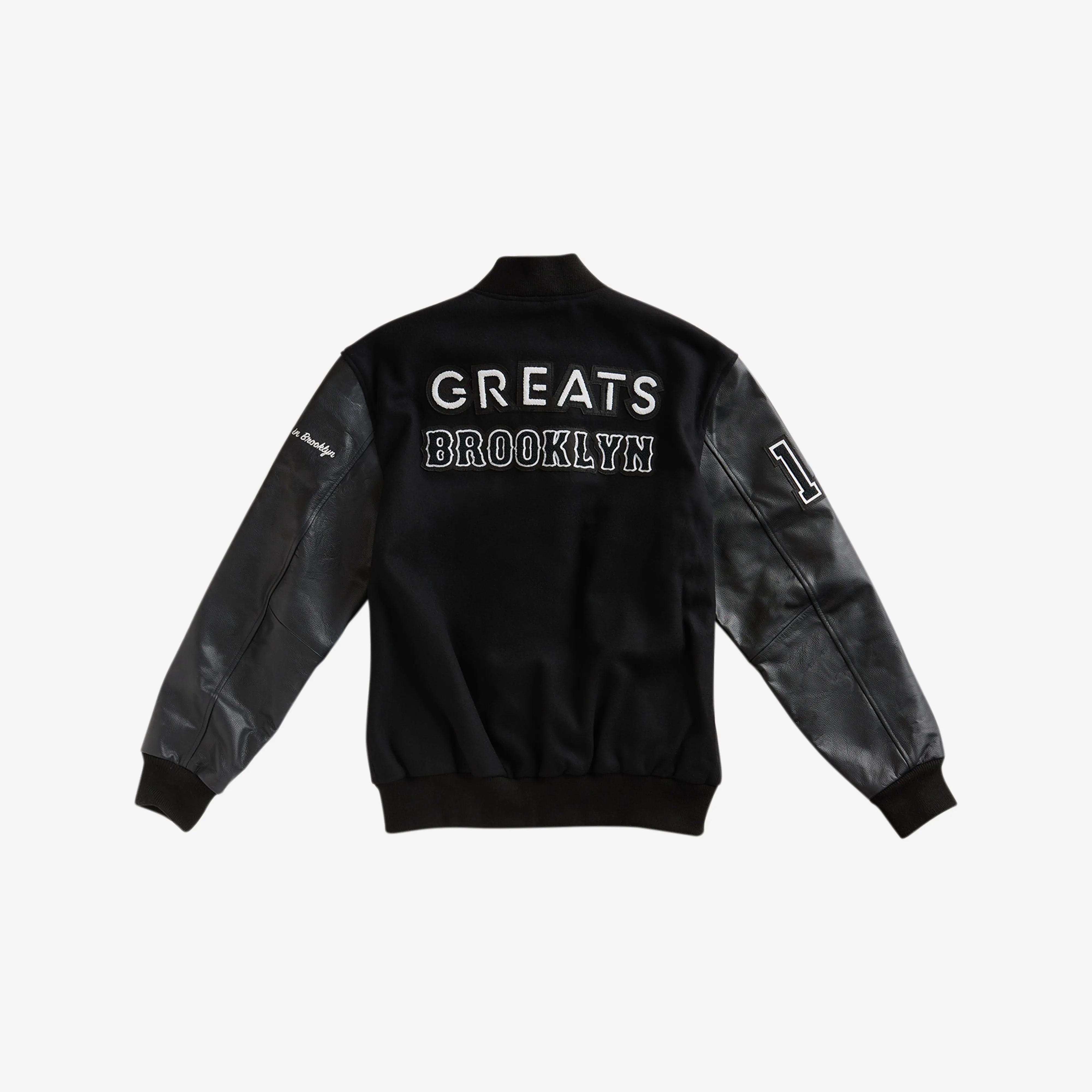 The GREATS Varsity Bomber - Black