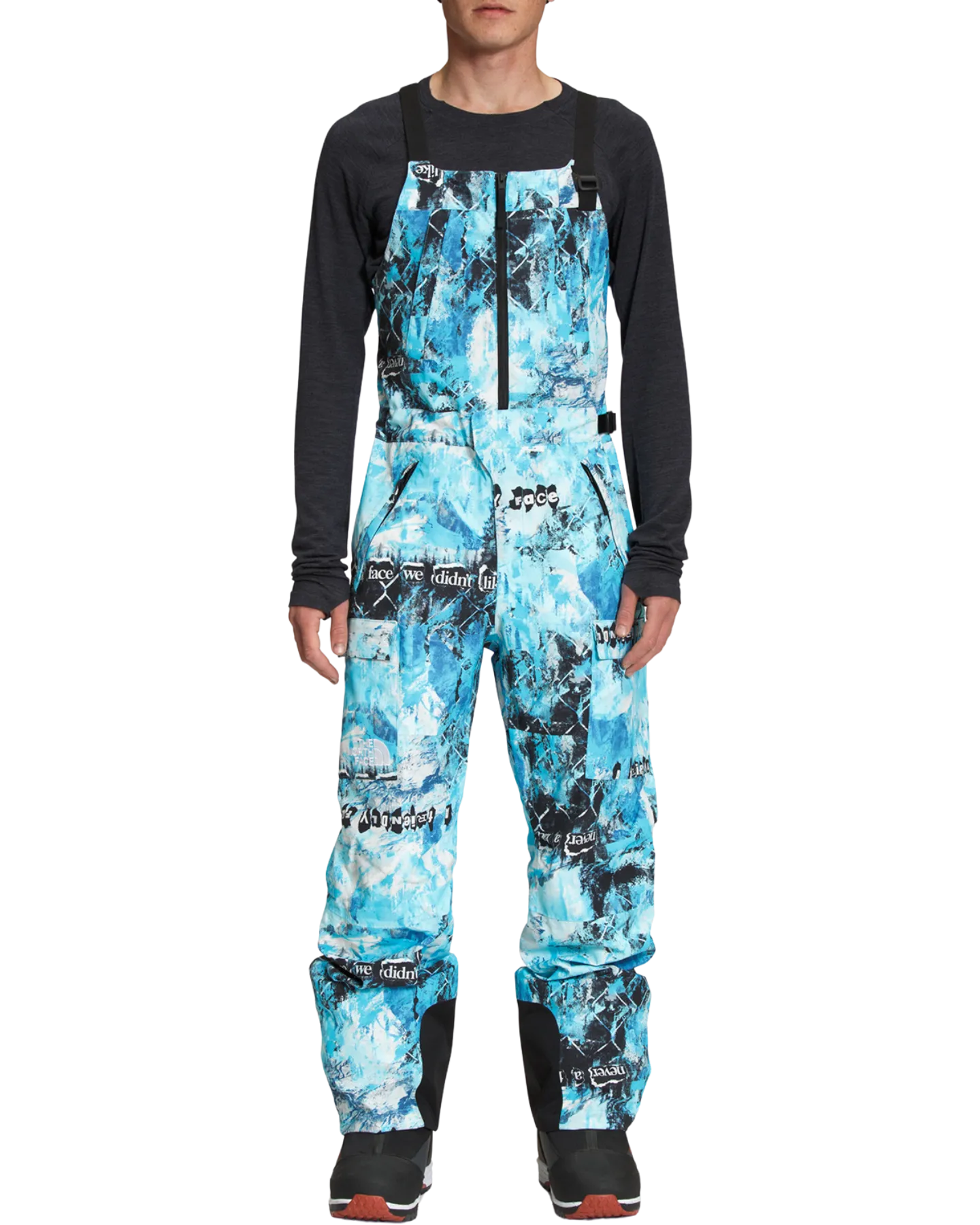 The North Face Men's Printed Dragline Snow Bib