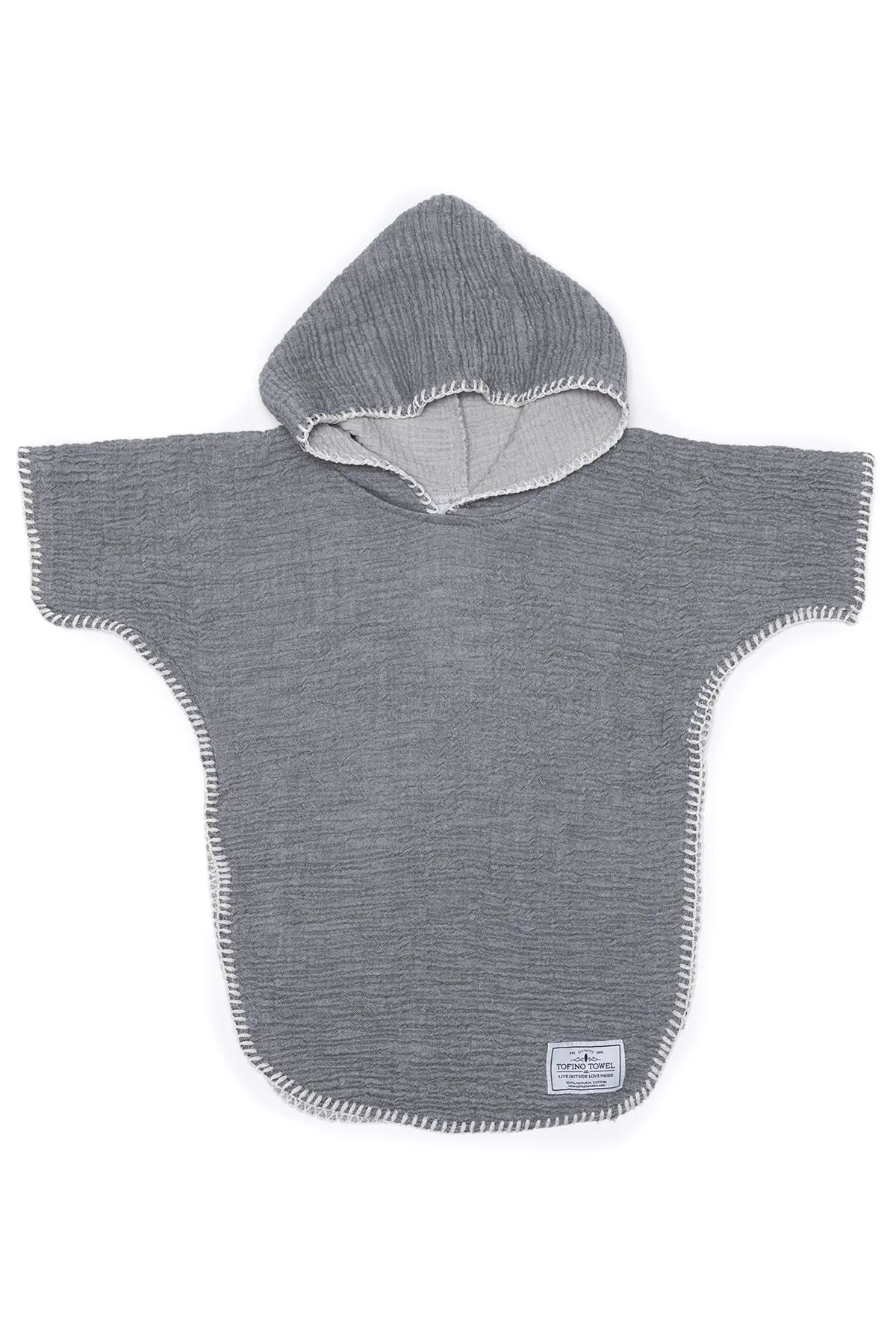 THE PEBBLE | Kid's Muslin Poncho