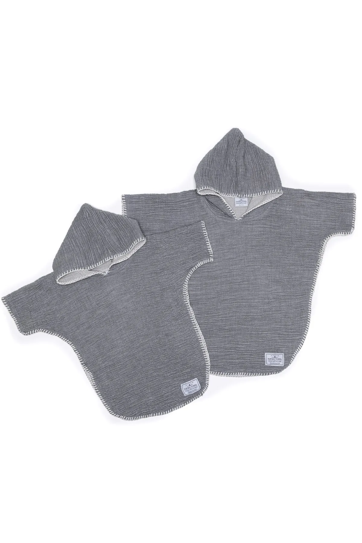 THE PEBBLE | Kid's Muslin Poncho