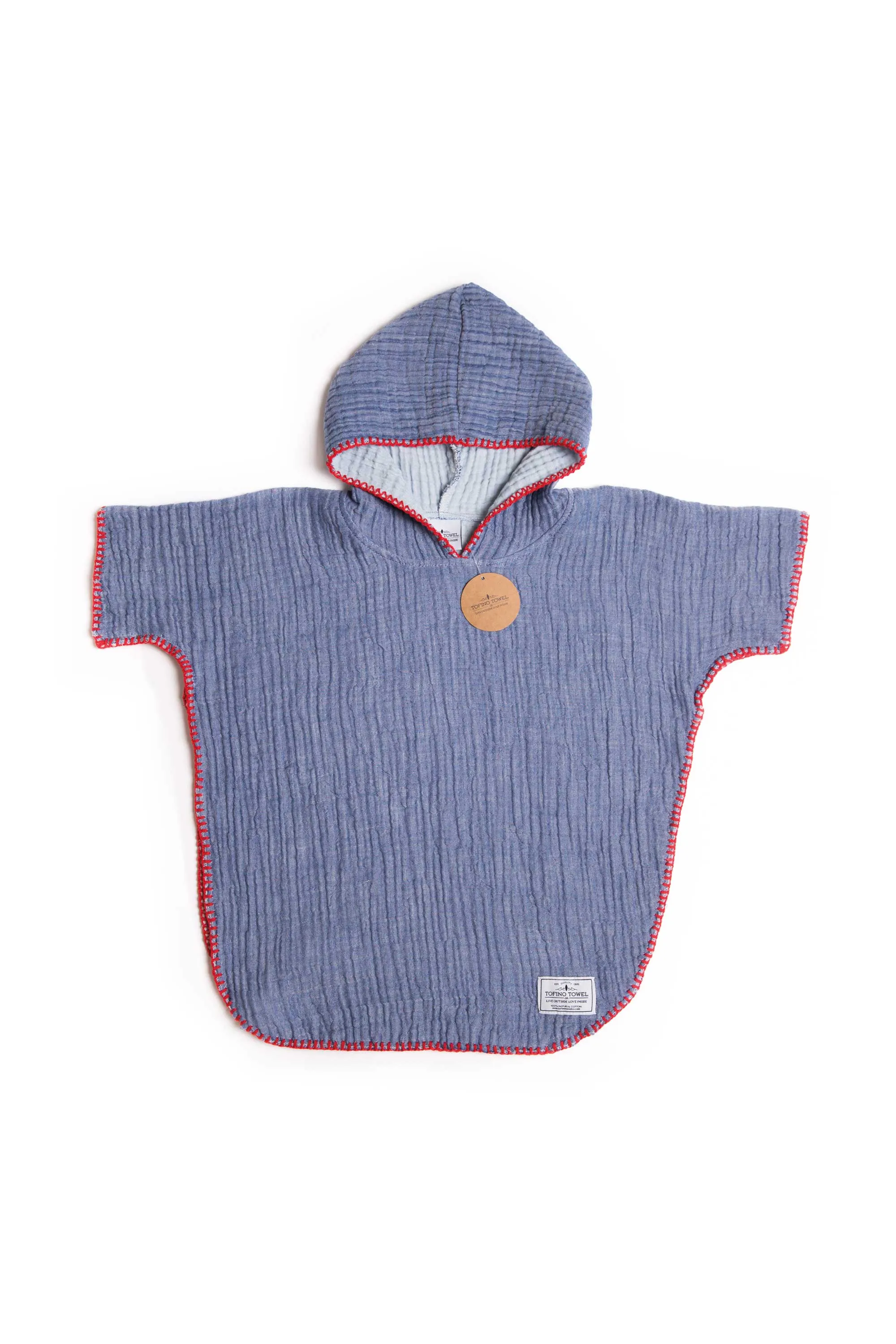 THE PEBBLE | Kid's Muslin Poncho