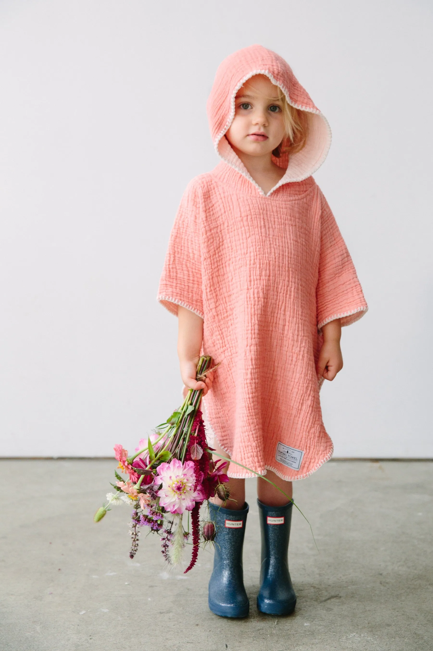 THE PEBBLE | Kid's Muslin Poncho