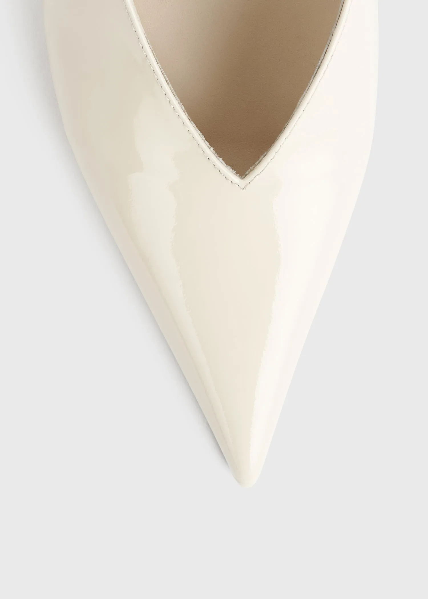 The Wedge-Heel Slingback bleached sand