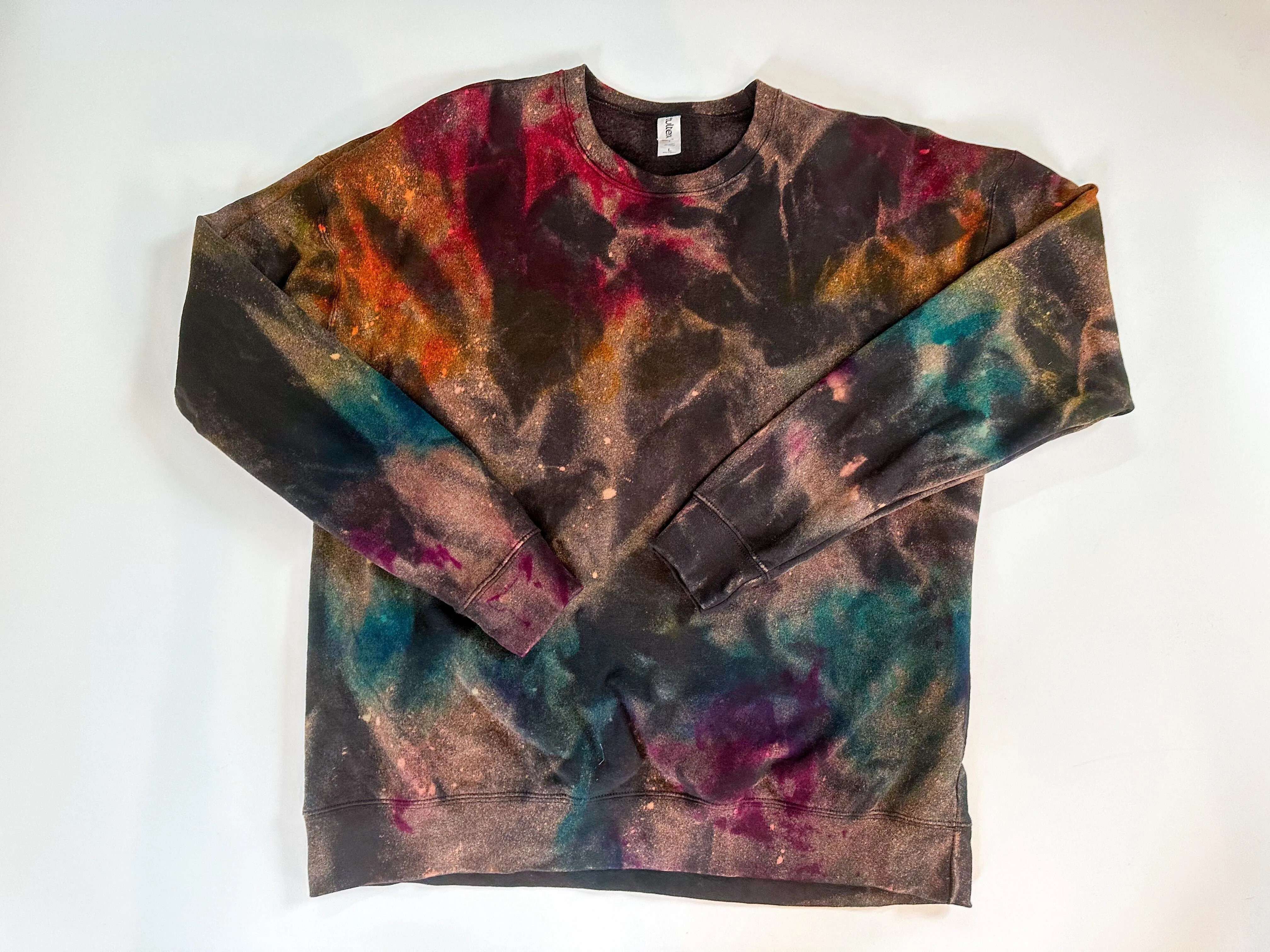 Tie Dye Unisex Crewneck Sweatshirt