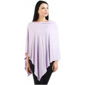 UberMums Lavender Nursing Poncho - Modal Spandex