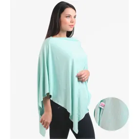 UberMums Mint Mist Nursing Poncho - Modal Spandex