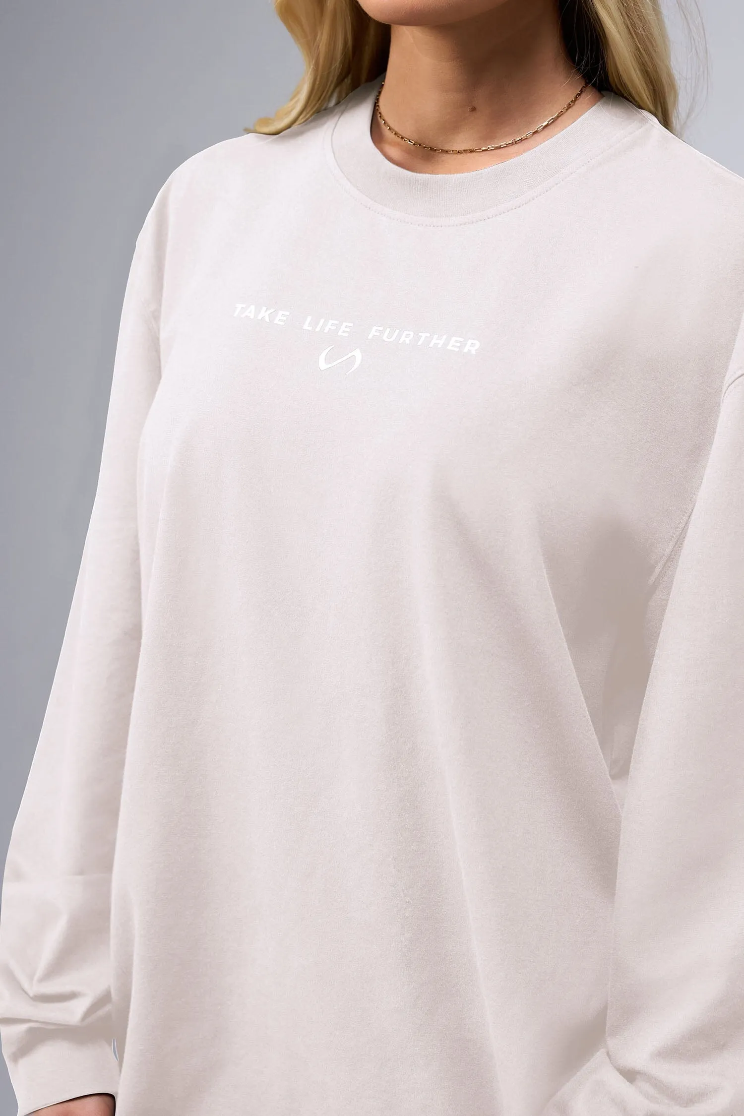 Unisex Classic Cotton Luxe Oversized LS Tee