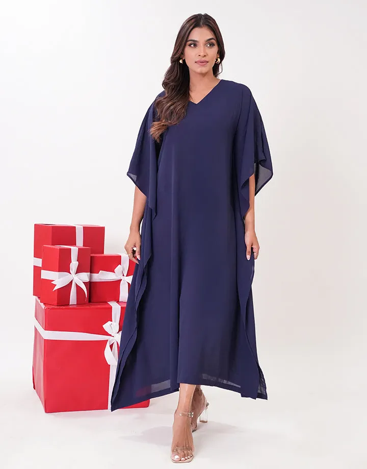 V-Neck Caftan Dress