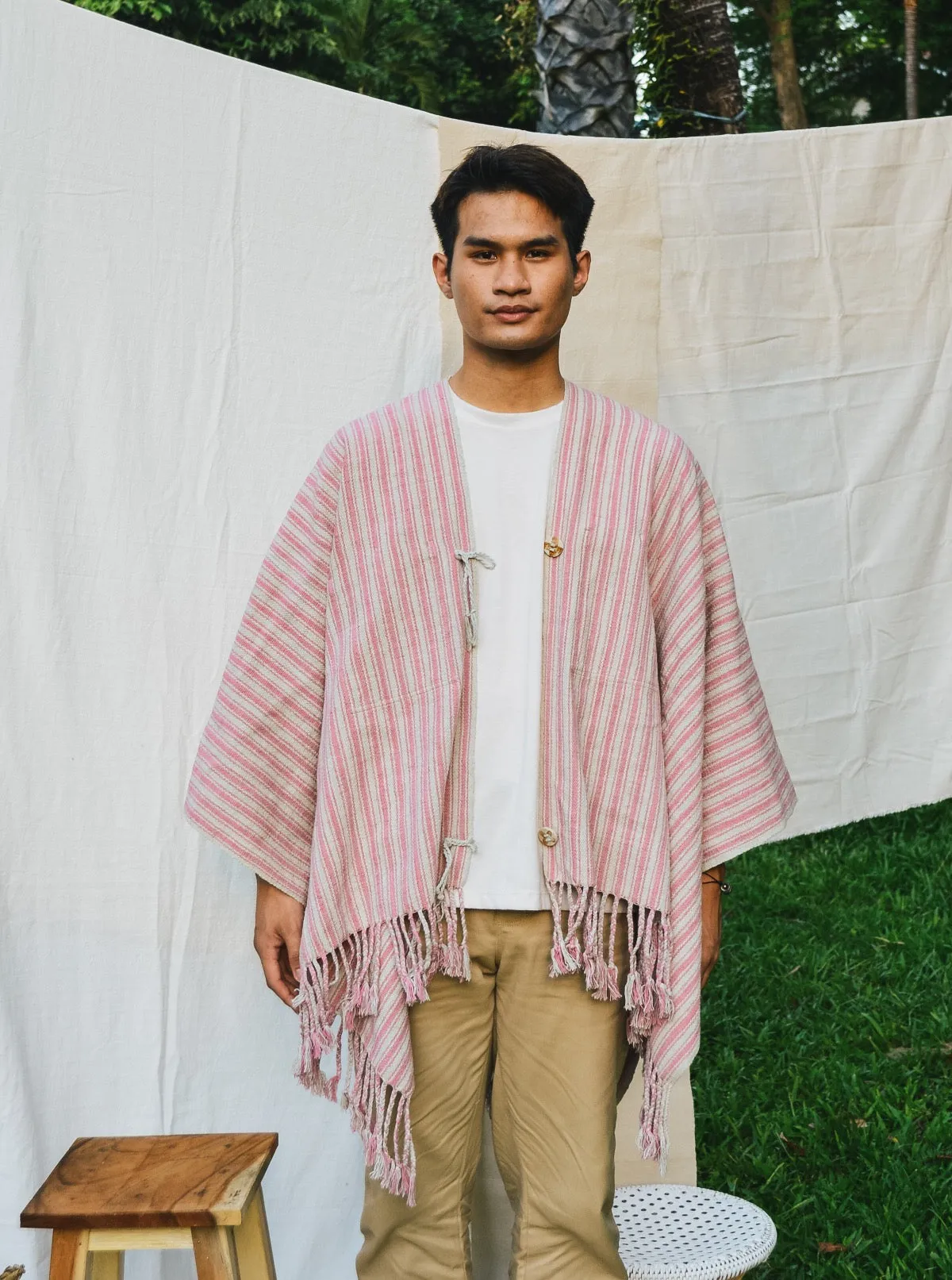 Wearable Throw - Handwoven