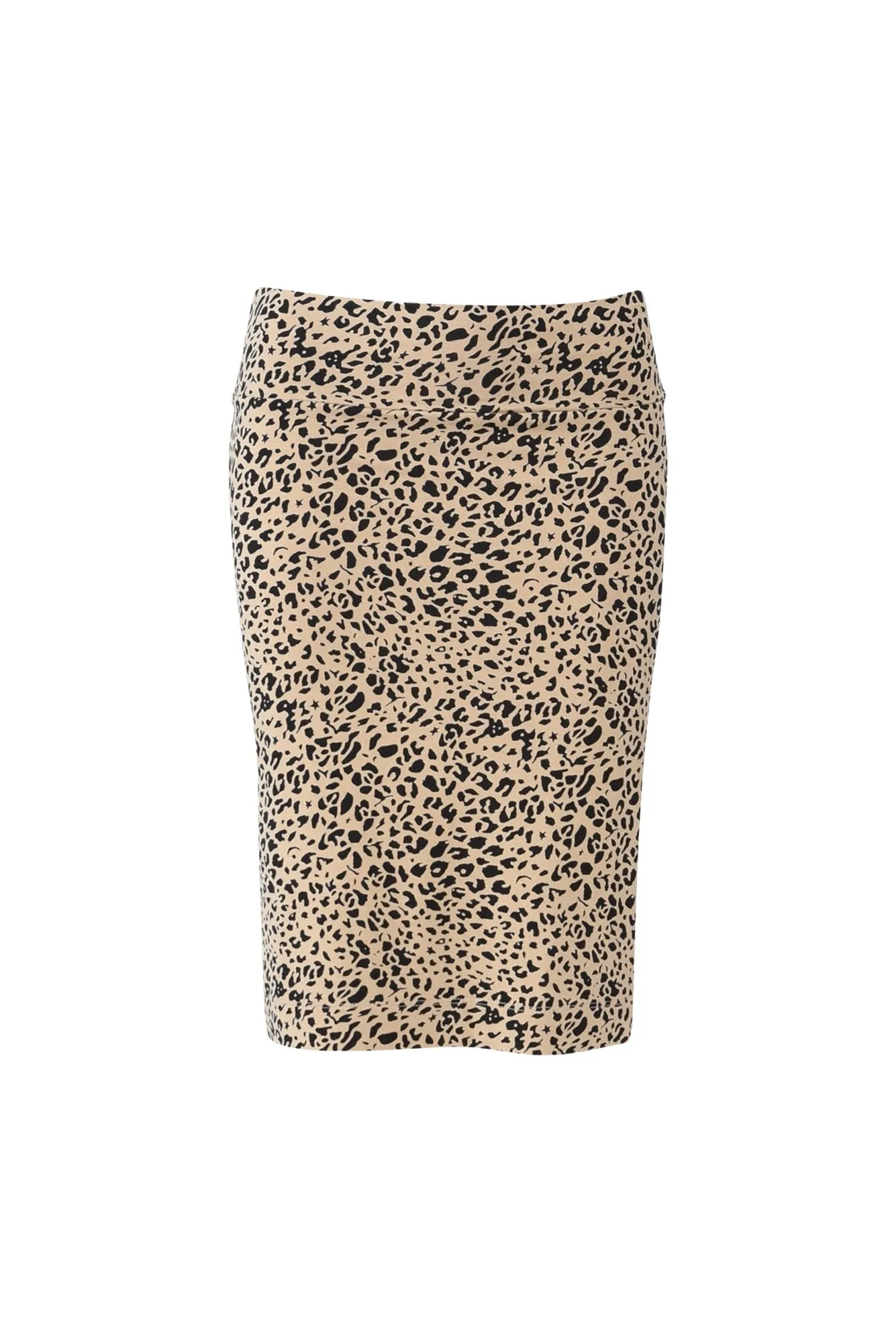 Whitney Leopard Bamboo Tube Skirt