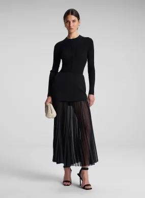 Willa Pleated Maxi Skirt