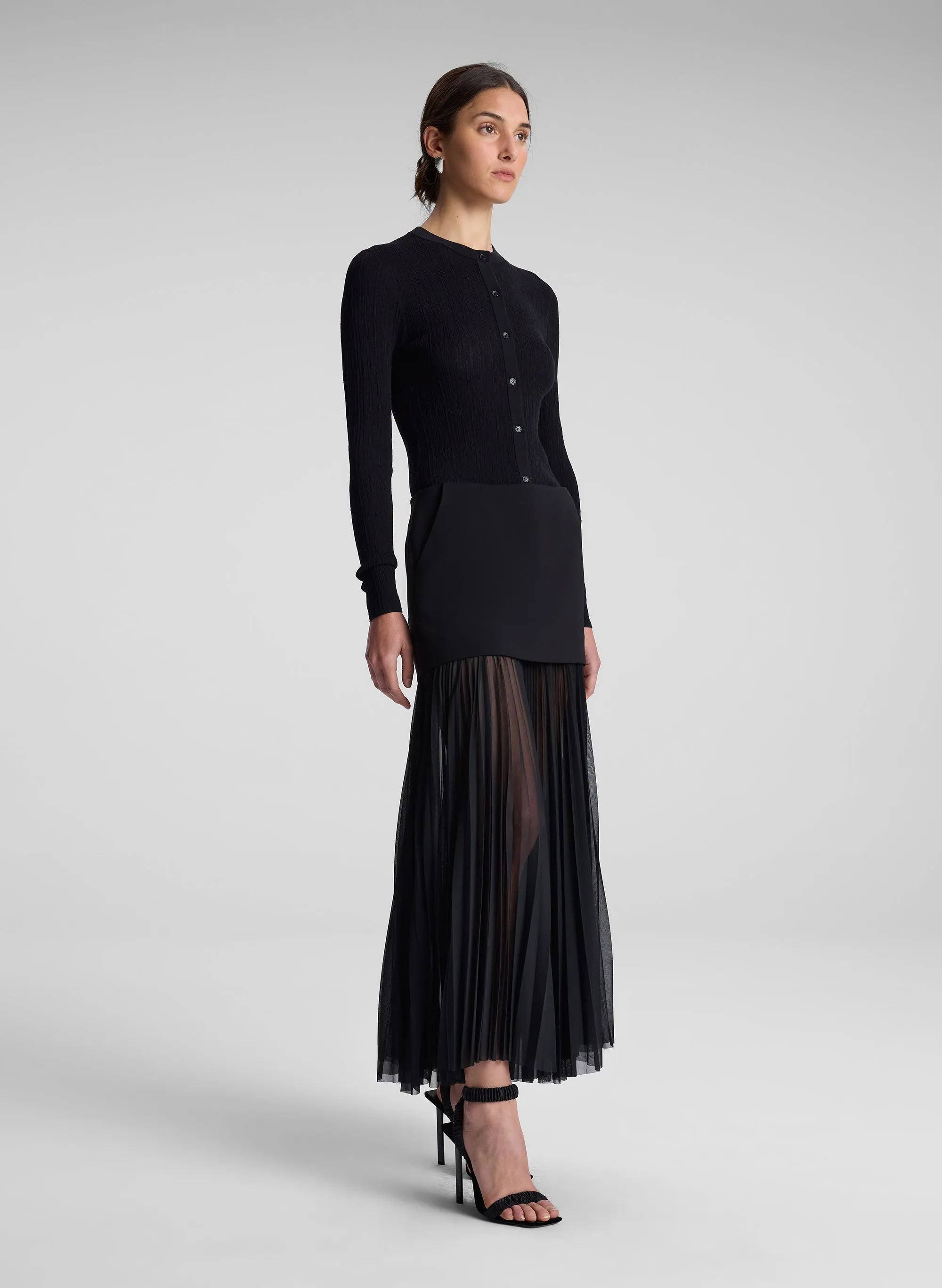 Willa Pleated Maxi Skirt