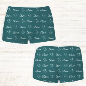 Women's Personalised Boxer Shorts