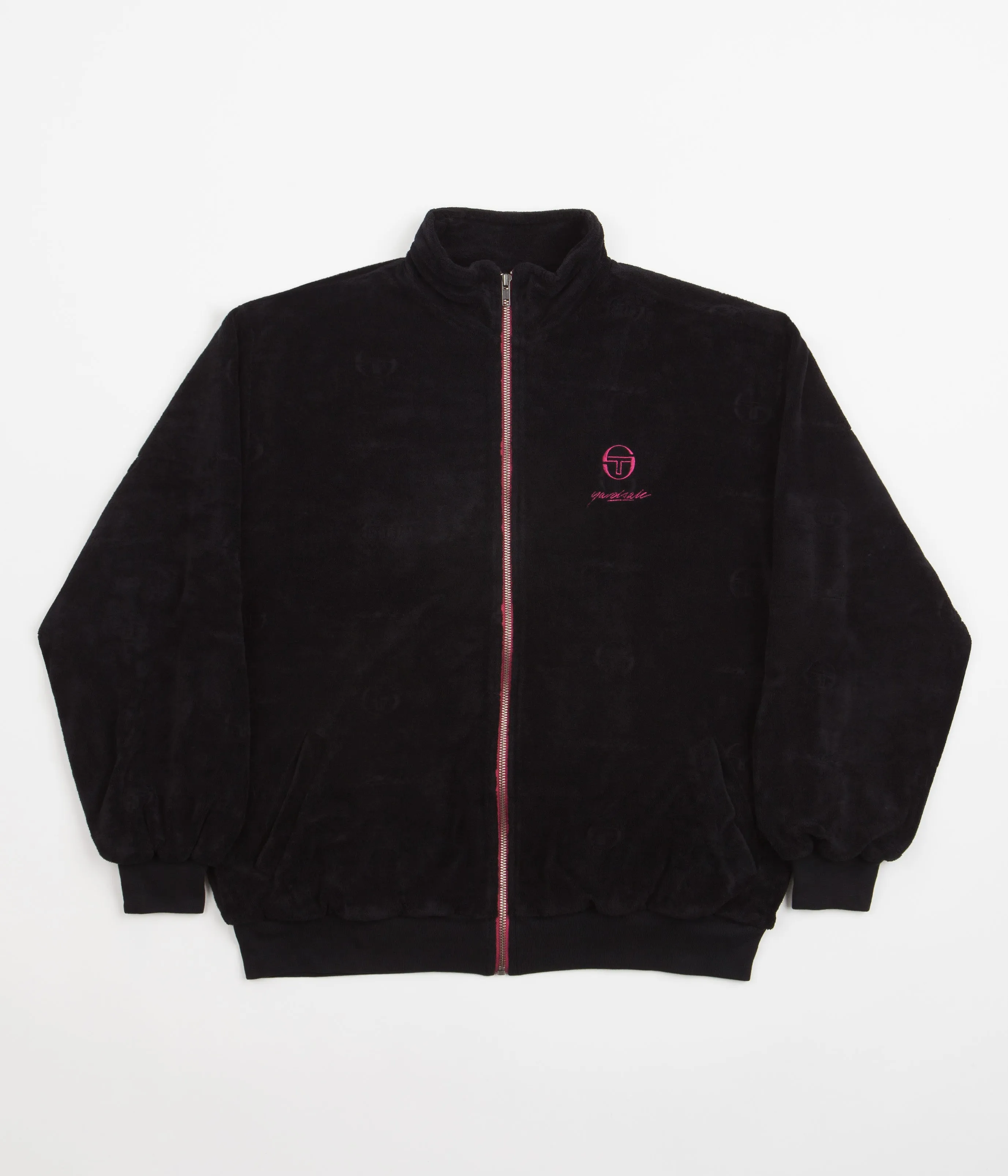 Yardsale x Sergio Tacchini Terry Track Jacket - Black