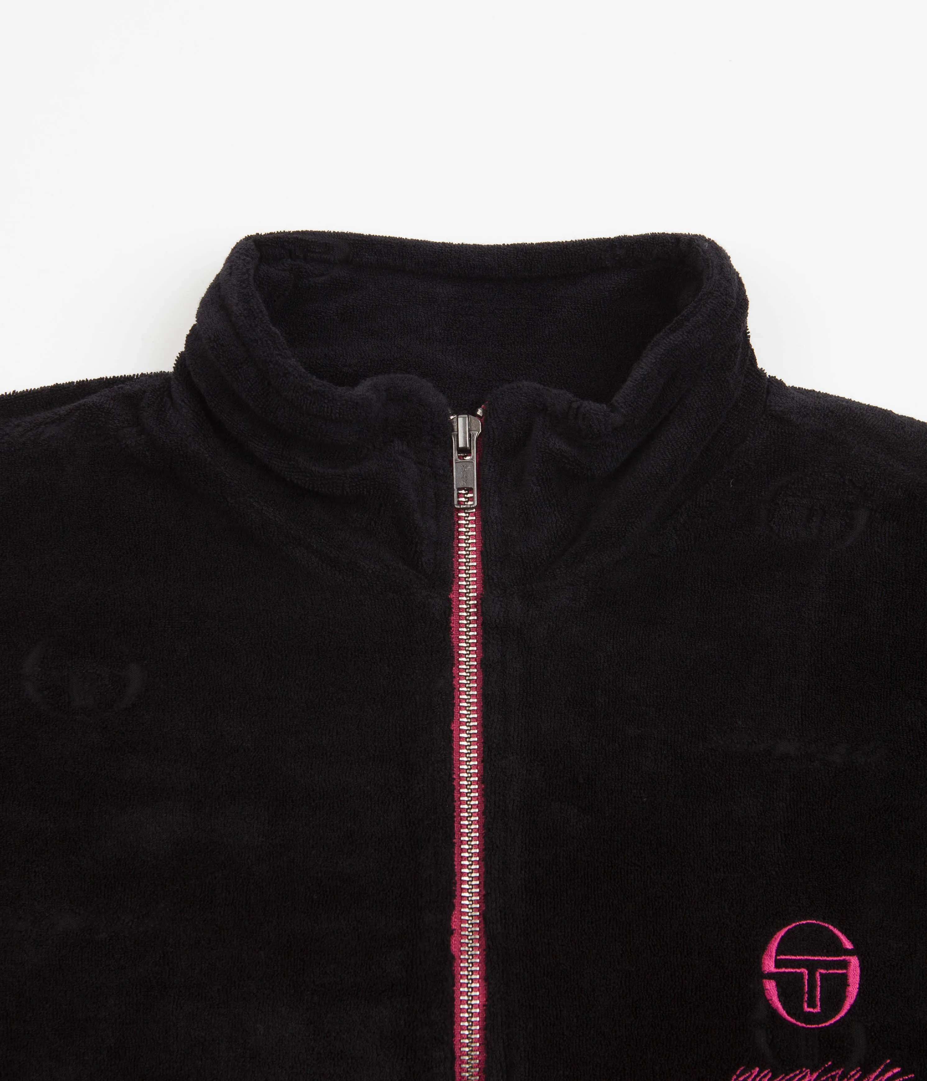 Yardsale x Sergio Tacchini Terry Track Jacket - Black