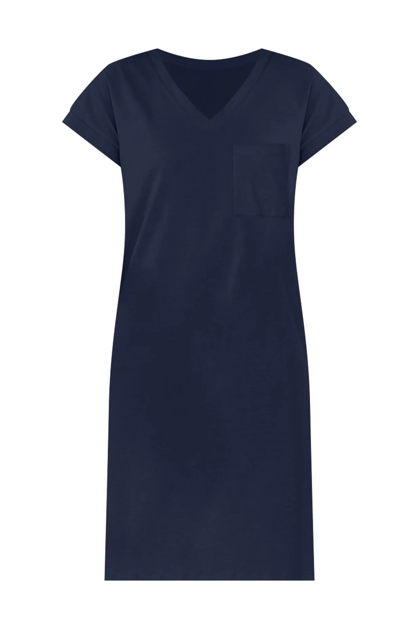 Zena Navy T-Shirt Dress